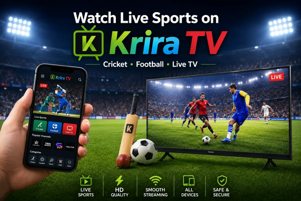 Sportzfy Krira TV 2 Krira Tv app