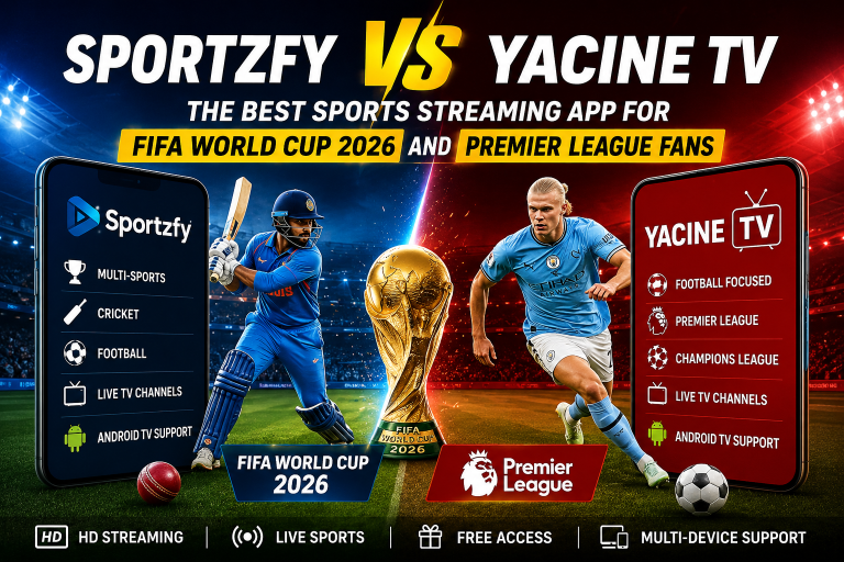 Sportzfy vs Yacine TV 3 Sportzfy vs Yacine TV